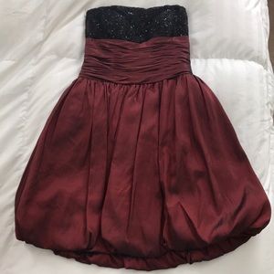 Knee length Evening Dress